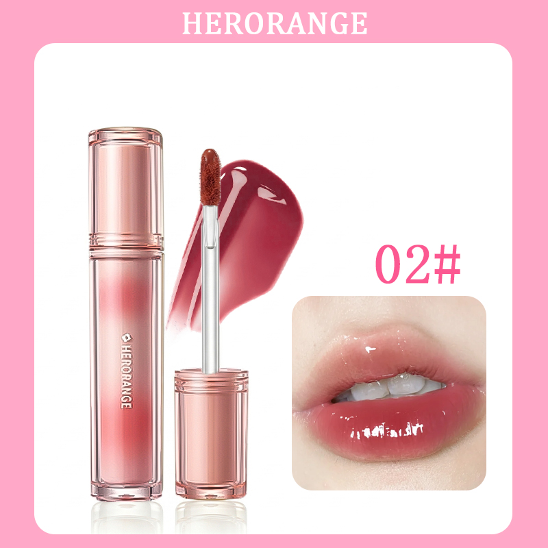 Herorange Iced Tea Gloss Lip G - Lip Tint Korean review and price