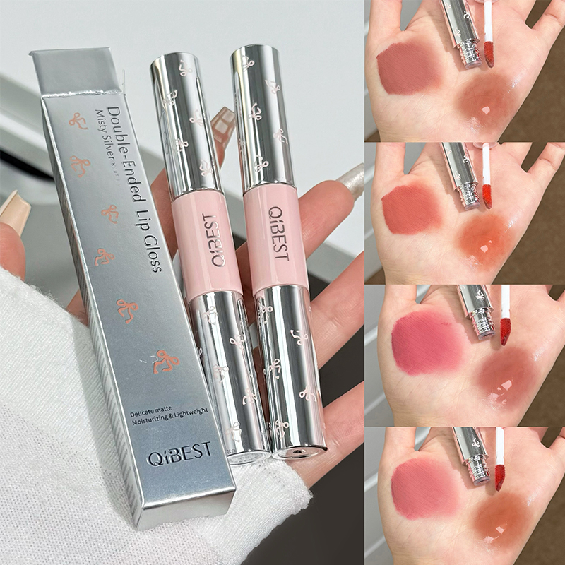QIBEST Double Head Matte Velve - Lip Tint Korean review and price